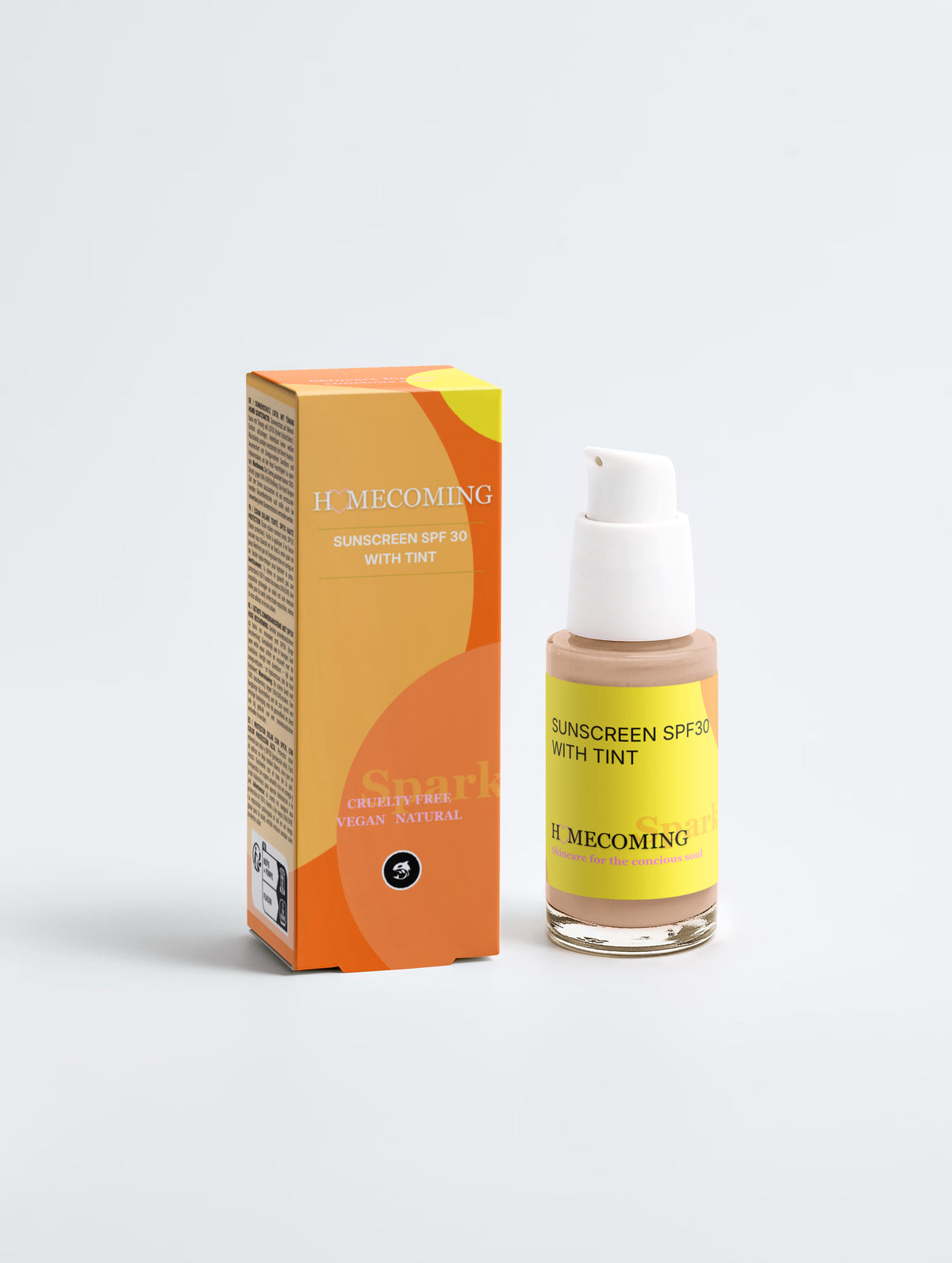 Sunscreen SPF30, with tint