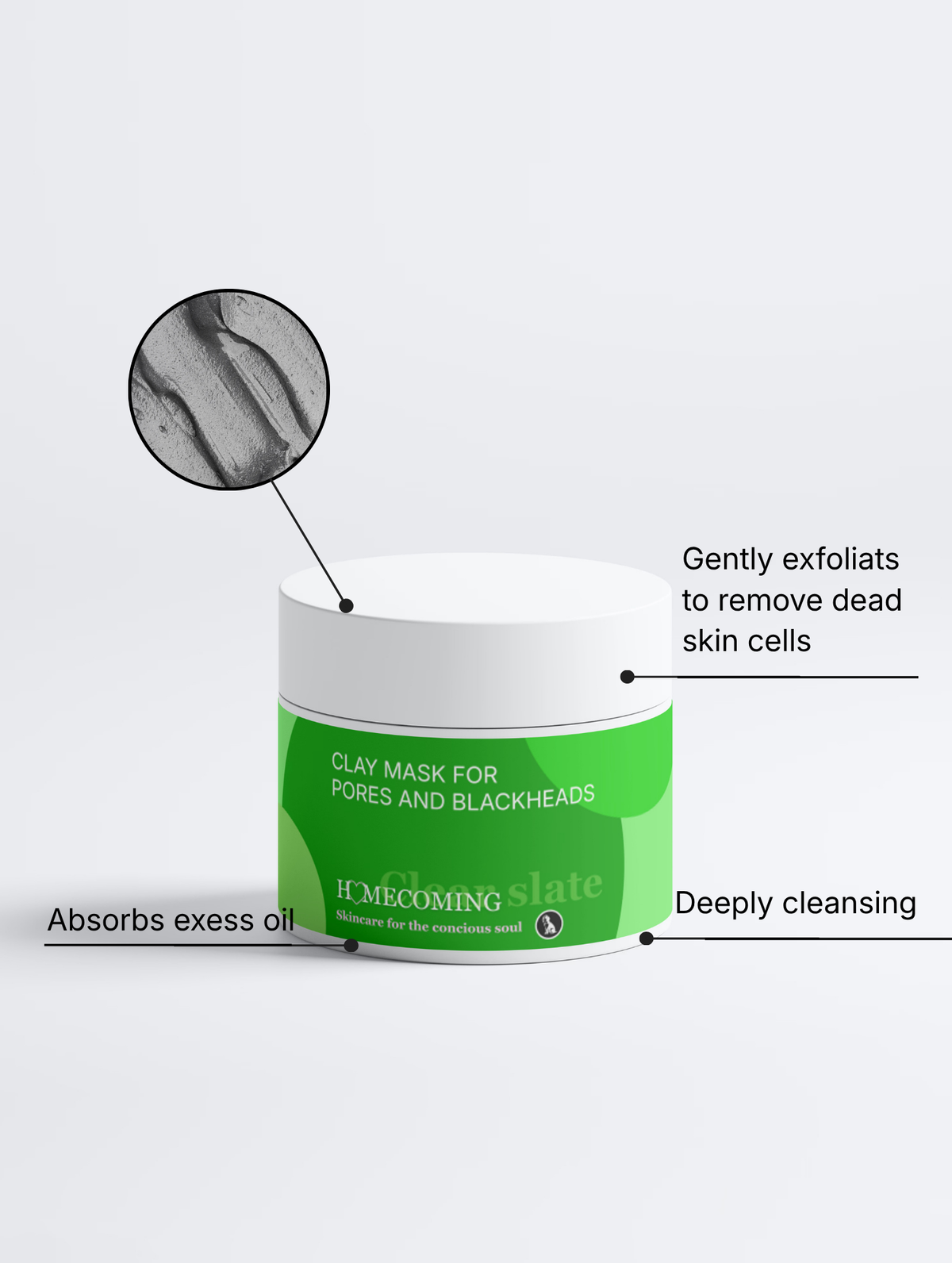 Clay Mask for Pores and Blackheads