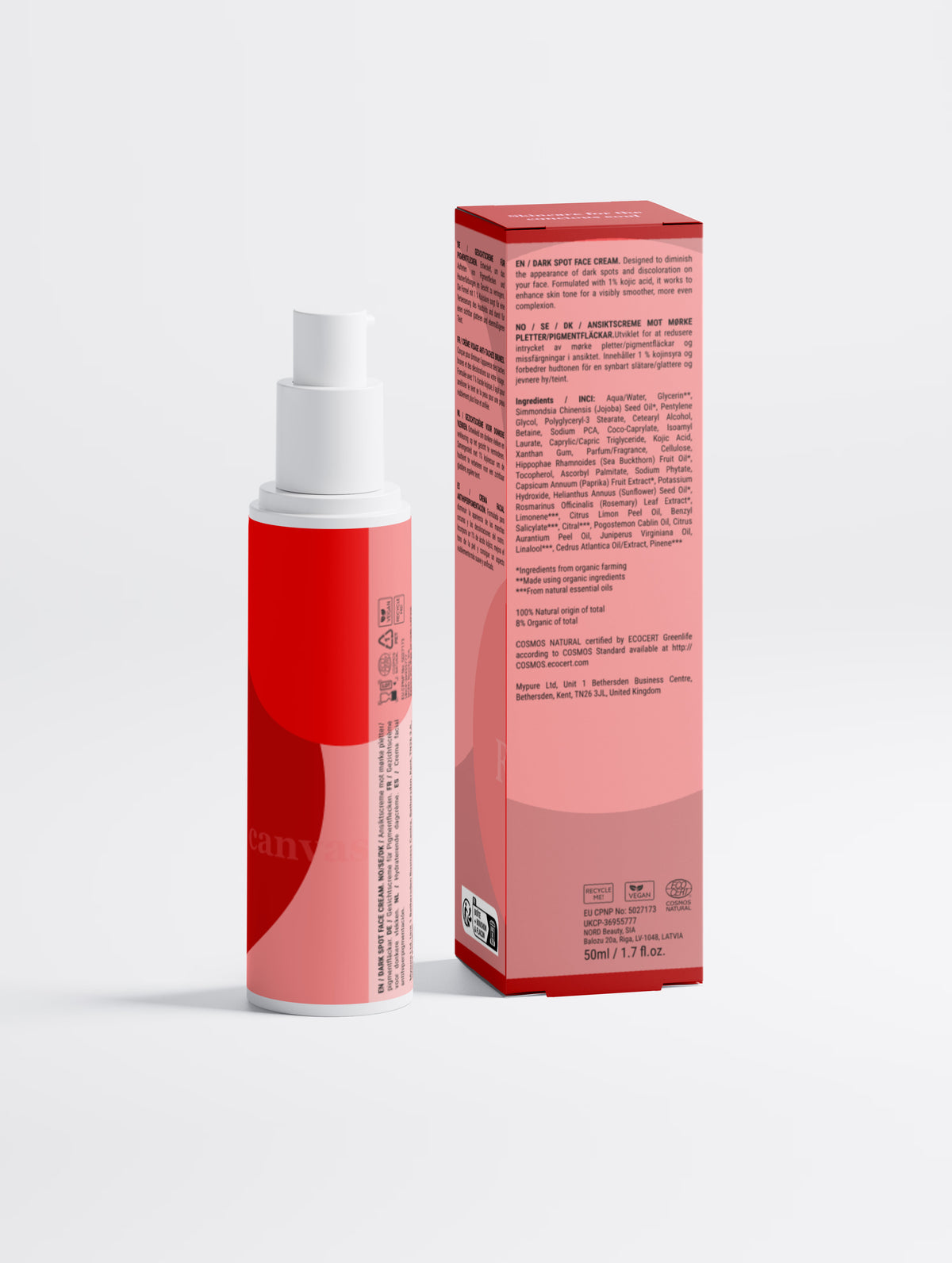 Dark Spot Face Cream with Kojic Acid